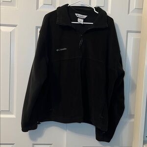 Columbia Black Fleece Zip Up Jacket Men’s‎ Size XL